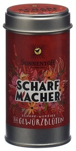 SONNENTOR, SONNENTOR Scharfmacher Gewürz (1 Stück), Sonnentor Scharfmacher Bio Gewürzmischung Streudose (30g)