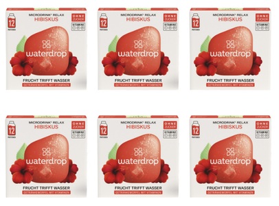 waterdrop, waterdrop Microdrink Relax (6x12 Stk), waterdrop Microdrink Relax (6x12 Stk)
