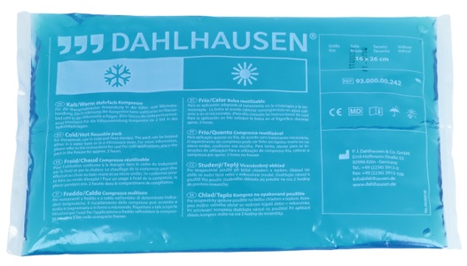 Dahlhausen, DAHLHAUSEN Kalt-/Warm-Kompresse 16x26cm Therapie, Dahlhausen Wiederverwendbare Kalt-/Warmkompressen 16 x 26 cm