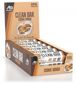 All Stars, Clean Bar - 18x60g - Cookie-Dough, Clean Bar - 18x60g - Cookie-Dough