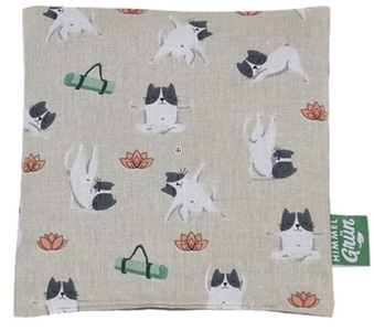 Himmelgrün, Himmelgrün Rapssamenkissen Cat Yoga 20x20cm (1 Stk), Himmelgrün Rapssamenkissen Cat Yoga, 20x20cm (1 Stk)
