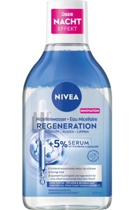 Nivea, Face Cleansing Regeneration Serum Mizellenwasser Damen 400ml, Nivea Mizellenwasser Regeneration (400ml)