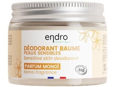 Endro, endro Deocreme Sensitive skin Monoï, mit Holzspatel (50ml)