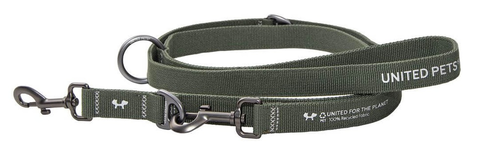 United Pets, United Pets Citylife Hundeleine grün, 2x200cm (1 Stk)