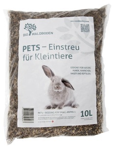 BIO WALDBODEN, BIO WALDBODEN Einstreu für Kleintiere (10 Liter)