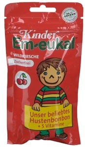 Em-eukal, Em-eukal Kids Wildkirsche zuckerfrei (75 g), Kinder Emeukal Drops Kirsche Zuckerfrei (75g)