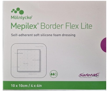 MEPILEX, Mepilex Border Flex Lite, 10x10cm (5 Stk)