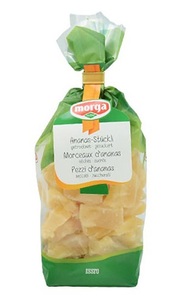 Issro, Issro Ananas Stücke gezuckert (250 g), morga ISSRO Ananas Stücke gezuckert (250g)