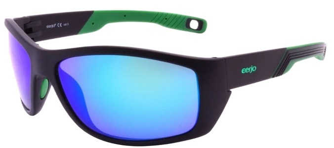 Cerjo, Cerjo Sonnenbrille Galibier, grün (1 Stk)