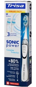 TRISA, Trisa SonicPower Complete Protection medium Pro, elektrische Zahnbürste (1 Stk)