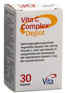 Vita C Complex Depot Kapsel (30 Stück)