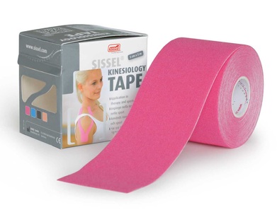 Sissel, SISSEL Kinesiology Sport Tape 5cmx5m pink (1 Stück), Sissel Kinesiology Tape Pink, 5cm x 5m (6 Stk)