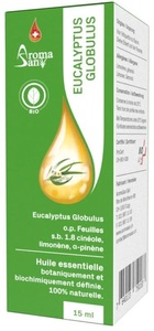 Aromasan, AromaSan Eukalyptus Globulus Bio Ätherisches Öl (15ml), AromaSan Eukalyptus Globulus Bio Ätherisches Öl (15ml)