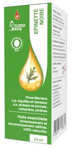 Aromasan, AromaSan Schwarze Fichte Bio Ätherisches Öl (15ml), AromaSan Schwarze Fichte Bio Ätherisches Öl (15ml)