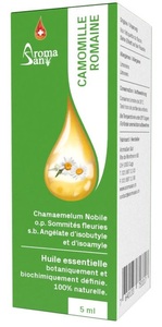 Aromasan, AromaSan Römische Kamille Bio Ätherisches Öl (5ml), Aromasan Ätherisches Öl Römische Kamille bio