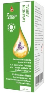 Aromasan, AromaSan Lavandin Abrial Bio Ätherisches Öl (15ml), AromaSan Lavandin Abrial Bio Ätherisches Öl (15ml)