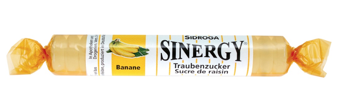 Sinergy, Sinergy Traubenzucker Banane (10x40 g), SINERGY Traubenzucker Banane 40 g