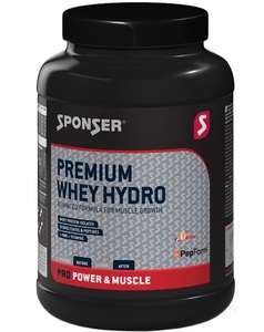 Sponser, Sponser Whey Hydro Multiproteinpulver, Sponser Whey Hydro Proteinpulver schwarz