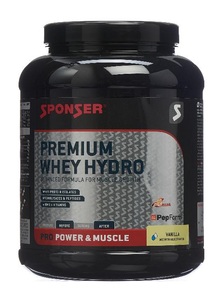 Sponser, Sponser Whey Hydro Multiproteinpulver, Sponser Whey Hydro Proteinpulver schwarz