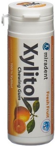 Hager Pharma GmbH miradent Xylitol Chewing Gum Frucht