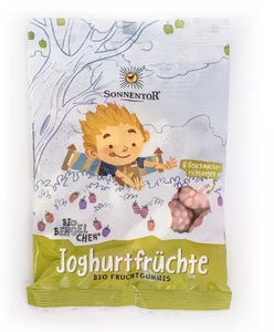 SONNENTOR KRAEUTERHANDELSGMBH, SonnentoR® BIO BENGELCHEN Joghurtfrüchte, Sonnentor Bengelchen Joghurtfrüchte Bio-Gummibonbons, mit Gelatine (100g)