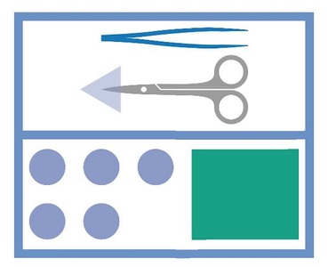 MediSet, MediSet Fadenzieh-Set 479178 (1 Stück), HARTMANN MediSet® Nahtentfernungsset