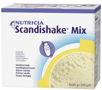 Nutricia, NUTRICIA Scandishake Mix Vanille Pulver (6x85g), Scandishake Mix Pulver Vanille