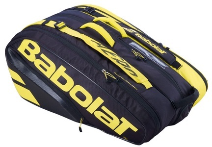 Babolat, Babolat RH X 12 Pure Aero Schlägertasche - Schwarz, Gelb, 