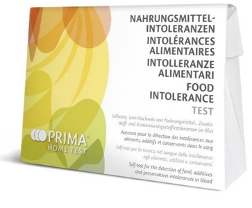Prima, PRIMA HOME TEST Test für Nahrungsmittelintoleranzen (64 Nahrungsmittel) (1 Stück), 