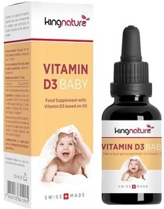 kingnature, kingnature VITAMIN D3 BABY 400 IE Drops Flasche (30ml), kingnature VITAMIN D3 BABY 400 IE Drops Flasche (30ml)