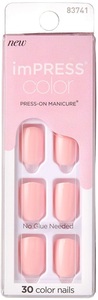 Herba, ImPress Color Nail Kit - Pick Me Pink, Kiss ImPress Color Nail Kit - Pick Me Pink