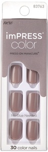 Herba, ImPress Color Nail Kit - Taupe Prize, Kiss ImPress Color Nail Kit - Taupe Prize