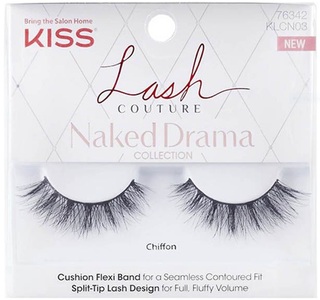KISS, Kiss Lash Couture Naked Drama - Chiffon, Kiss Couture Lashes Naked Drama Chiffon (1 Stk)