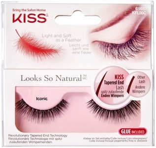 KISS, Kiss Look So Natural Lashes Iconic (1 Stück), Kiss Look So Natural Lashes Iconic (1 Stk)