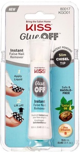 KISS, Kiss Glue Off - Instant False Nail Remover, Kiss Glue Off - Instant False Nail Remover