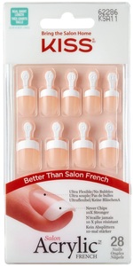 Herba, Kiss Salon Acrylic French Nails - Power Play, Kiss Salon Acrylic French Nails - Power Play
