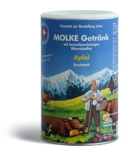 biosana, biosana Molke Granulat Apfel (500 g), Biosana Molke Granulat Apfel Dose 500 g