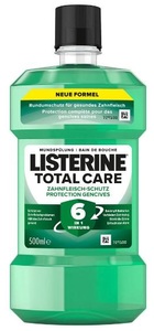 Listerine, Listerine Total Care Mundspülung Zahnfleischschutz (500 ml), Listerine Total Care Zahnfleischschutz 500 ml