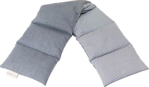 HERZ ZUCKER, HERZ ZUCKER Raps-Wärmekissen 7-Kammern 65x18cm grau (1 Stück), 