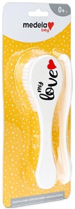 Medela, medela Baby Babybürste und Kamm (1 Stück), Medela Babybürste und Kamm (1 Stk)