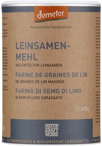 Naturkraftwerke, NATURKRAFTWERKE Leinsamenmehl Demeter (300g), NATURKRAFTWERKE Leinsamenmehl Demeter (300g)