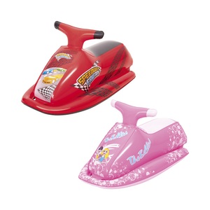 Bestway, Wasserspielzeug Motorrad pink aufblasbar, Bestway Race Rider Pink (1 Stk)