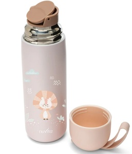 nuvita Thermosflasche Baby Trinkbecher rosa (400ml)