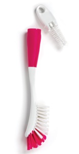 nuvita, nuvita Flaschenbürste und Minireiniger für Sauger pink (1 Stk)