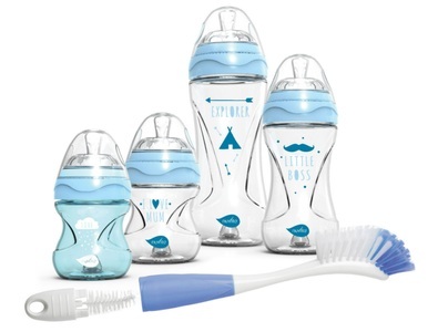 nuvita, nuvita Anti Kolik Flaschen Starter Set blau (5-teilig), nuvita Anti Kolik Flaschen Starter Set blau (5-teilig)