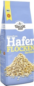 Bauckhof, Bauckhof Haferflocken Zartblatt glutenfrei (425 g), Bauckhof Bio Haferflocken Zartblatt glutenfrei (425g)