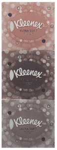 Kleenex, Kleenex ULTRASOFT Kosmetiktücher Würfel Trio (3x48 Stück), Kleenex Ultrasoft ULTRASOFT Kosmetiktücher Würfel Trio