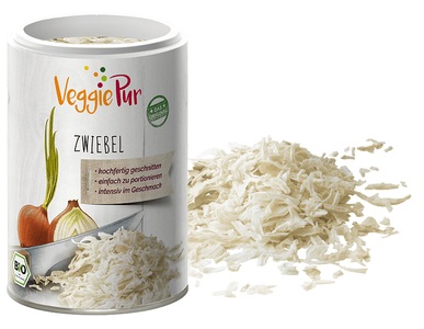 VeggiePur, VeggiePur Aromagemüse Zwiebel 100% bio & vegan (70 g), VeggiePur Aromagemüse Zwiebel 100% bio & vegan
