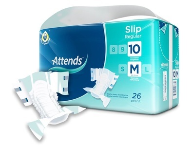 Attends, Attends Slip 10 Regular Medium (26 Stk), 