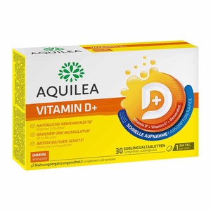 Aquilea, Aquilea Vitamin D+ Subling Tabl (30 Stück), 